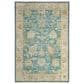 Dalyn Rug Company Hatay HY2 1"8" x 2"6" Teal Area Rug, , large