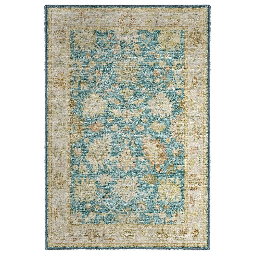 Dalyn Rug Company Hatay HY2 1"8" x 2"6" Teal Area Rug, , large