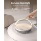 HOMLUX 4-in-1 LED Table Lamp with Portable Speaker and Wireless Charger in White and Gray, , large