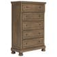 Ashley Feddinger 5-Piece Queen Storage Bedroom Set in Chestnut Brown, , large