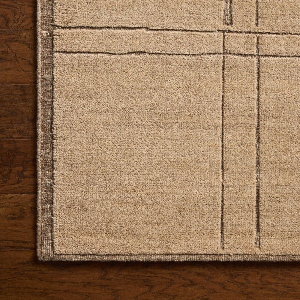 Loloi Beckham Brown and Blush 8'6" x 11'6" Area Rug, , large