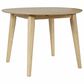 Jofran Percy Round Dining Table in Natural - Table Only, , large
