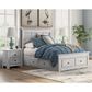 Ashley Makidern 2 Piece Full Storage Bedroom Set with Six Drawers in Whitewash, , large