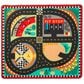 Melissa & Doug Round the Speedway Race Track Rug & Car Set, , large