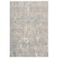 Nourison Exhale 3"11" x 5"11" Beige and Blue Area Rug, , large