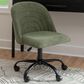 Linon Home Decor Skyla Swivel Office Chair in Green, , large