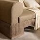 Four Hands Joss Outdoor Sofa in Ellor Brown, , large