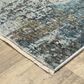 Oriental Weavers Hayden 2"3" x 7"6" Blue and Grey Runner, , large