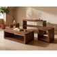Fallridge Balam Chairside Table in Brown, , large