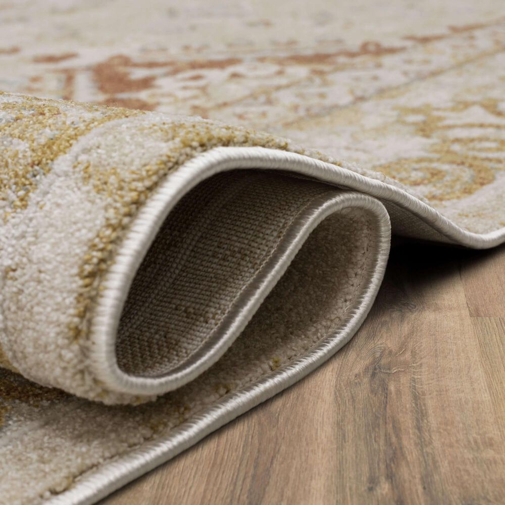 Karastan Windemere R1258 6&#39;6&quot; x 9&#39;10&quot; Cream Area Rug, , large