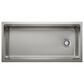 Blanco Inteos 39" Undermount Single Bowl Kitchen Sink in Satin Polish, , large