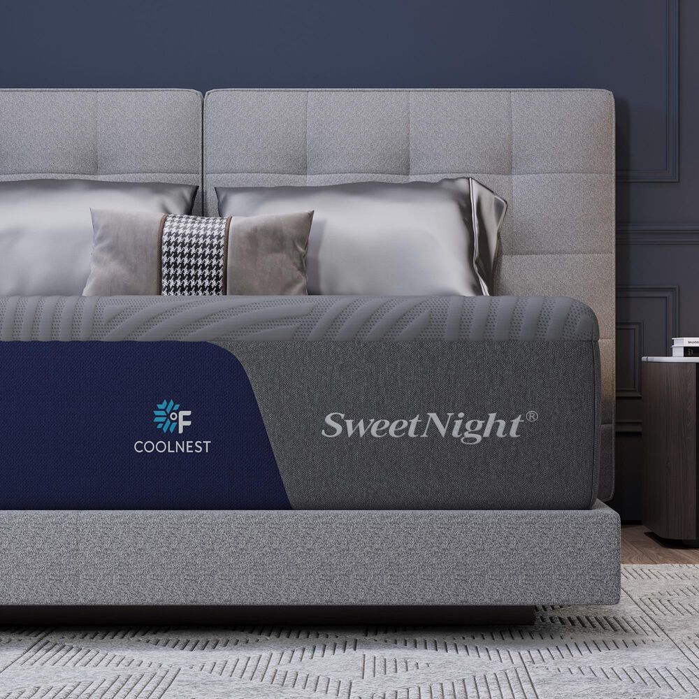 SweetNight CoolNest 14" Medium King Mattress in a Box, , large