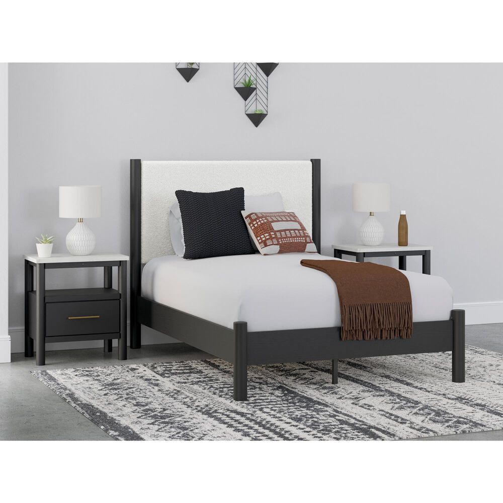 Ashley Cadmori Full Platform Bed in Black, , large