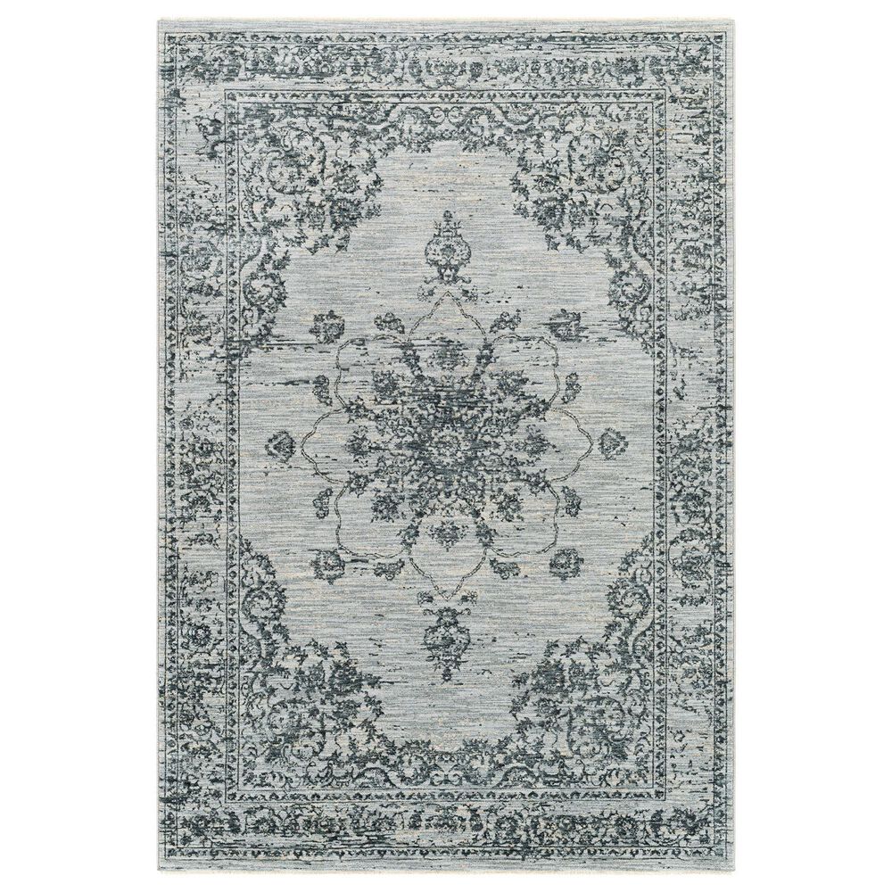 Surya Laila  2"7" x 4" Navy, Teal, Light Gray, Beige, Taupe and Cream Area Rug, , large