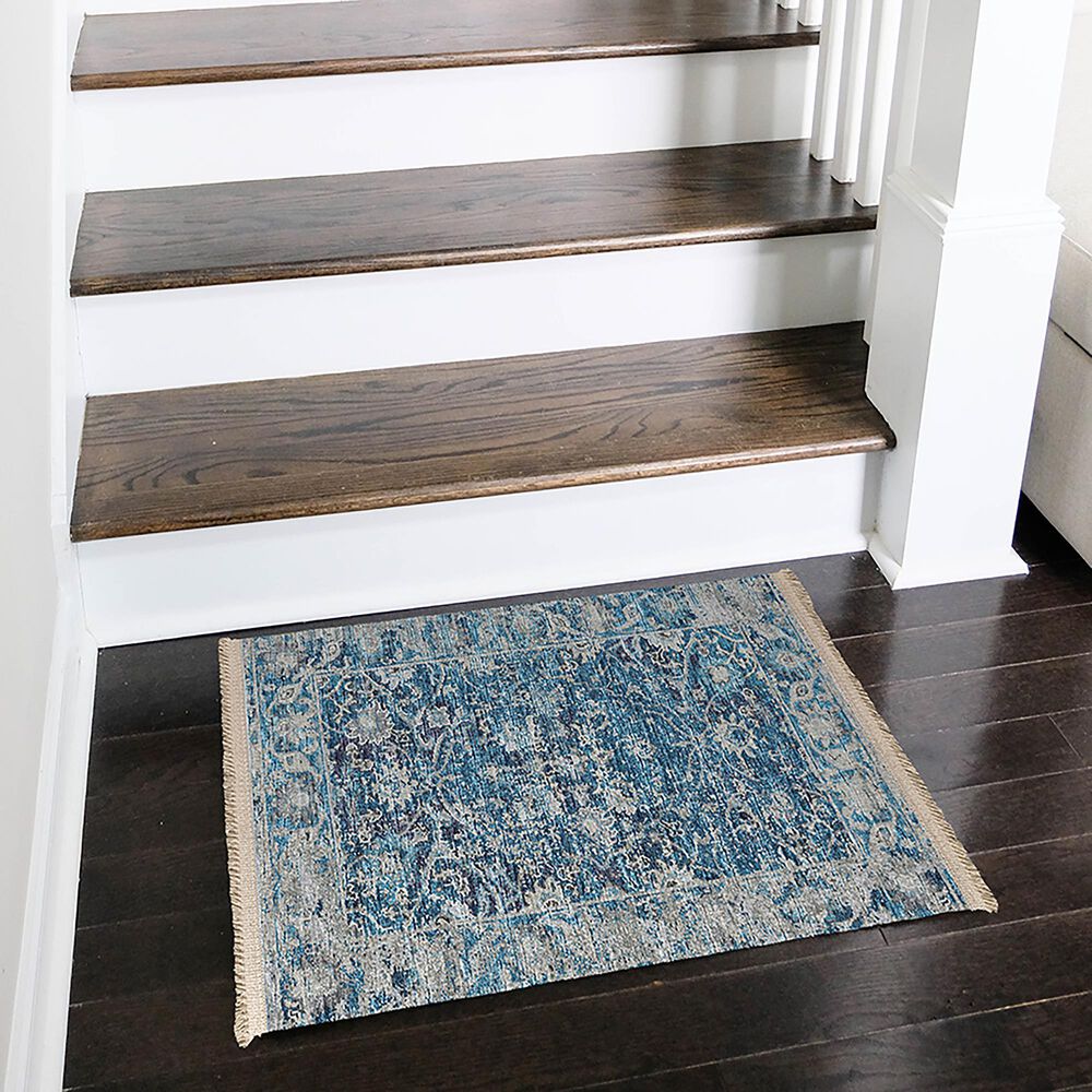 Dalyn Rug Company Marbella Traditional 1&#39;8&quot; x 2&#39;6&quot; Navy Area Rug, , large