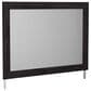 Ashley Belachime 3 Piece Full Panel Bedroom Set in Dark Charcoal, , large
