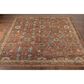 Surya Reign 9" x 12" Dark Brown, Black, Beige, Dusty Pink, Blue and Medium Green Area Rug, , large