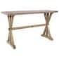 Waltham Carlyle Crossing Sofa Table in Brown, , large