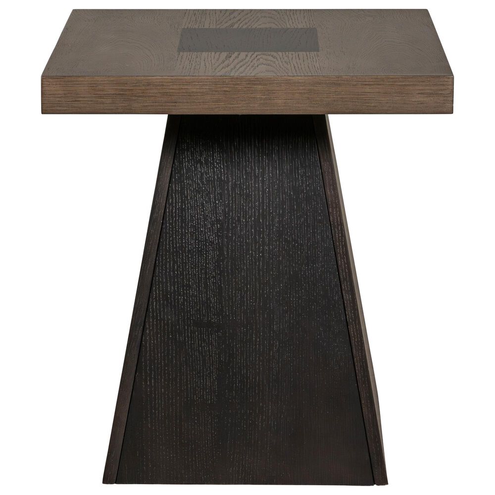 Mayberry Hill Jemma End Table in Grey and Dark Espresso, , large
