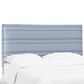 Skyline Furniture Queen Slipcover Headboard in Nautical Stripe Navy, , large