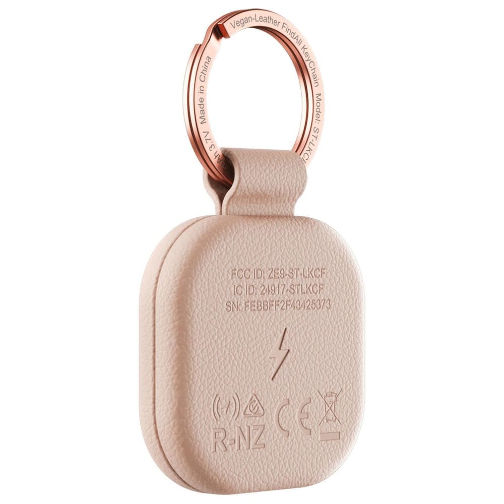 Satechi Vegan-Leather FindAll Keychain in Desert Rose, , large