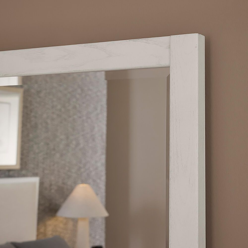 Viceray Collections Lodge and Loft 6-Drawer Dresser and Mirror in Soft White Oak, , large