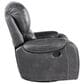 Steve Silver Keily Manual Swivel Glider Recliner in Dove Grey, , large