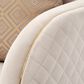 Vista Haus Ariana Arm Chair in Beige Velvet, , large