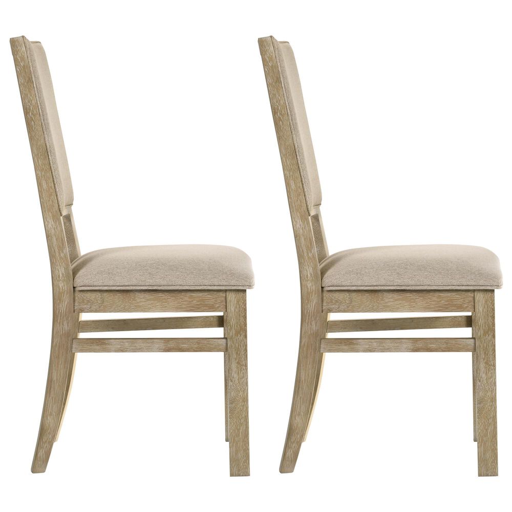 HOMLUX Side Chair in Wheat (Set of 2), , large