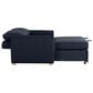 Lifestyle Solutions Galloway Convertible Loveseat in Navy, , large