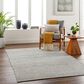 Surya Reika Off-White and Gray 10" x 14" Indoor/Outdoor Area Rug, , large