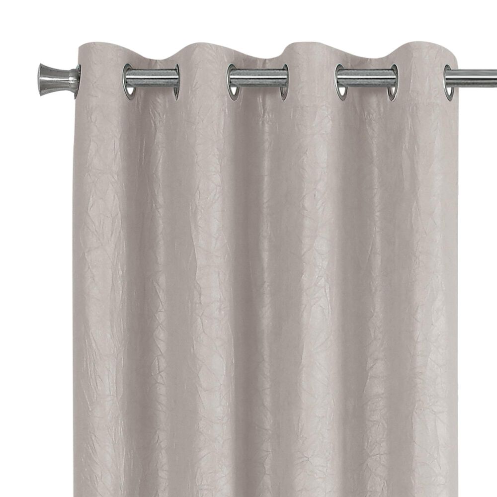 Monarch Specialties 52&quot; x 84&quot; Curtain Panel in Ivory &#40;Set of 2&#41;, , large