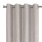 Monarch Specialties 52" x 84" Curtain Panel in Ivory (Set of 2), , large