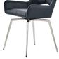 Global Furniture USA Swivel Dining Chair in Black, , large