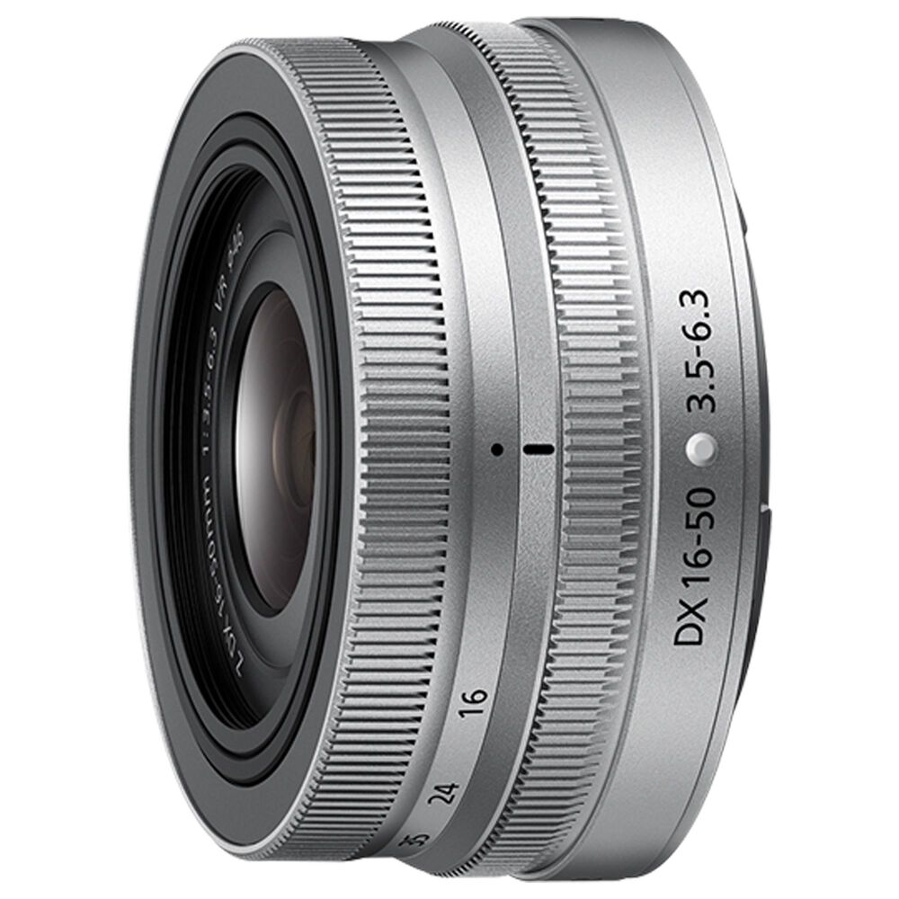Nikon Z DX 16-50mm f/3.5-6.3 VR Zoom Lens in Silver, , large