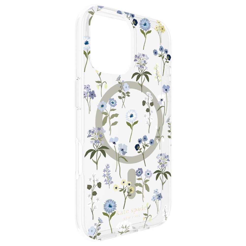 Kate Spade Protective MagSafe Case for iPhone 16 in Precious Bloom, , large