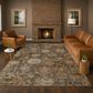 Dalyn Rug Company Aristo AR7 Chocolate 8" x 10" Area Rug, , large