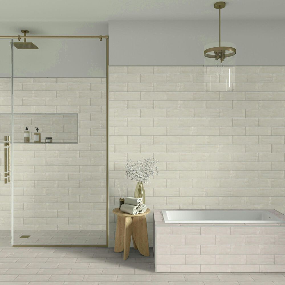 Dal-Tile Nu Bare Bone 4" x 12" Ceramic Subway Tile, , large