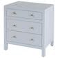Butler Specialty Company Nora 3 Drawer Nightstand in Light Blue, , large