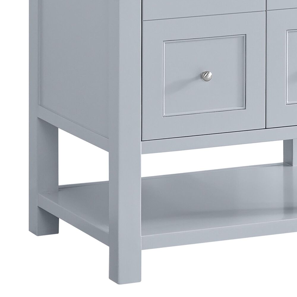 James Martin Vanities Breckenridge 30&quot; Single Bathroom Vanity Cabinet in Serenity Blue, , large
