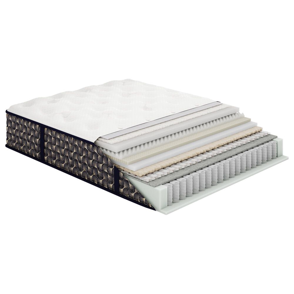 Aireloom Preferred Streamline M1 Plush King Mattress with High Profile Box Springs, , large