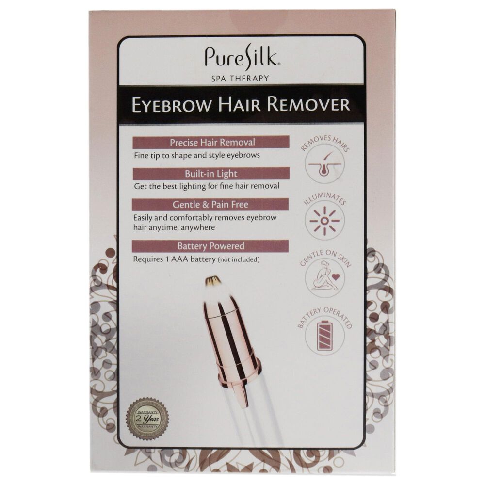 PureSilk EyeBrow Hair Remover in White, , large