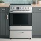 Haier 24" Electric Free Standing Range in Stainless Steel, , large