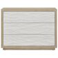 Furniture Worldwide Oasis 3-Drawer Dresser Only in Dockside and White, , large