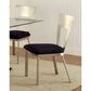 Furniture of America Russell Dining Chair in Silver (Set of 2), , large