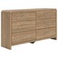 Ashley Gramburg King Platform Bed with Dresser and Two Nightstands in Brown, , large