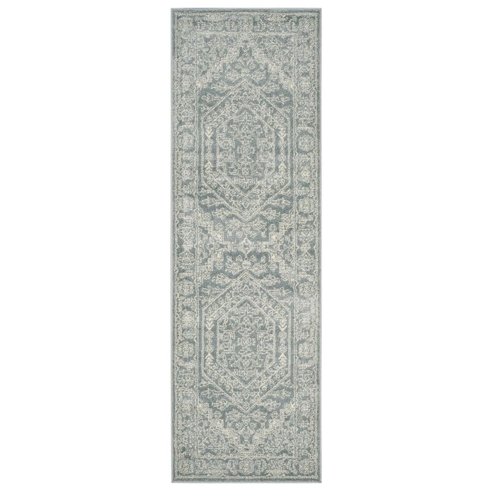 Safavieh Adirondack ADR108T-216 2&#39;6&quot; x 16&#39; Slate/Ivory Runner, , large