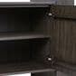Four Hands Fisher 6-Shelf Bookcase in Smoked Black, , large