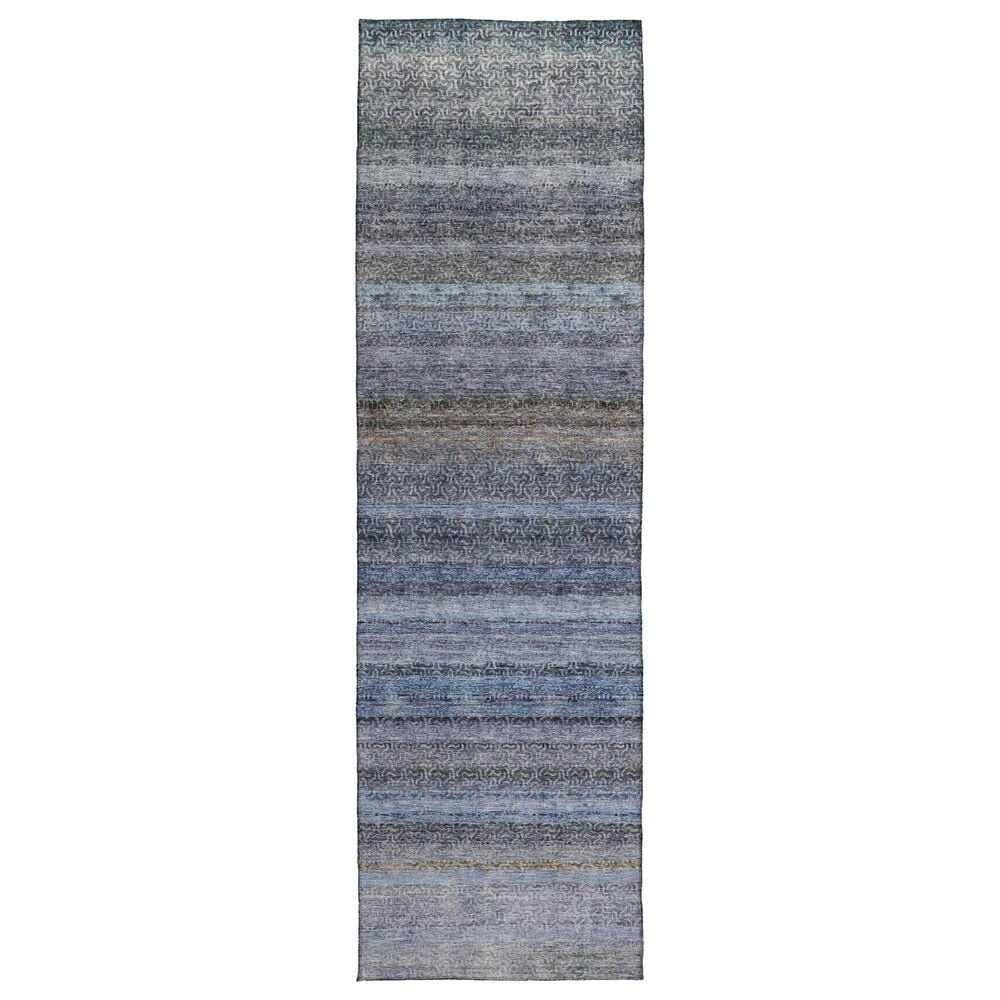 Dalyn Rug Company Burano BU5 2"3" x 7"6" Blue Indoor/Outdoor Runner, , large