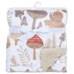 Lambs & Ivy Mushroom Baby Blanket in Multicolor, , large